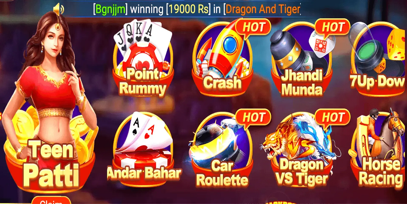 Teen Patti Winner Game Screenshot